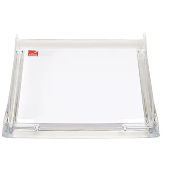 Swingline Stratus Acrylic Document Tray, Clear - Picture 3 of 4